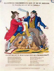 18世紀と19世紀の医師の戦争、1854年 作： French School