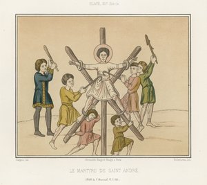 聖アンドリューのはりつけ 作： French School