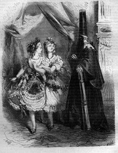 フランス王ルイ15世の「ハーレム」の娘たちは、ビエン・アイムズ（1710-1774）と呼ばれていました。モーリス・ラシャトレ著「Histoire des Papes-Rois-Queen and Empereurs a travers les centuries」に掲載されている図版 作： French School
