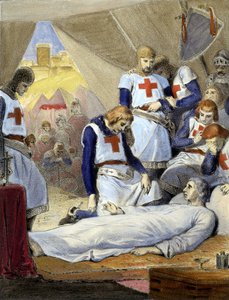 第8回十字軍遠征中のサン・ルイの死について 作： French School