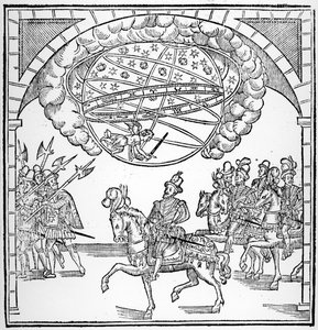 1599年に出版されたアンリ4世のルーアンへの入り口。 作： French School