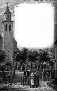 オート・ピレネー地方のルルドにあるベルナデット・スービロウス（1844-1879）の家族（65 作： French School