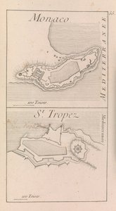 モナコとサントロペの要塞（1760年頃？） 作： French School