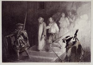 チェラマーレの陰謀を企てたブルトン人4人の紳士たち 作： French School