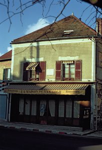 ヴィンセントファンゴッホ（1853-90）が1890年に住んでいた家 作： French School