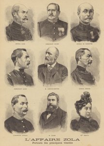 エミールゾラの名誉毀損裁判 作： French School