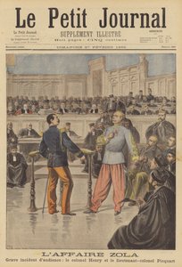 エミールゾラの名誉毀損裁判 作： French School