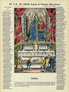 歓喜の聖母の奇跡の物語（カラーリトグラフ）