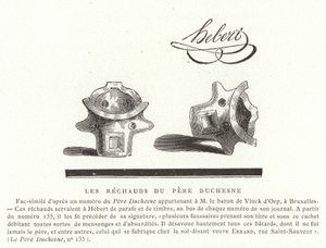 ペレデュシェンヌのストーブ 作： French School