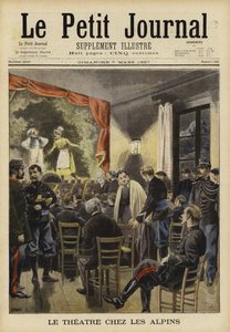 フランスのアルプス軍が提供する演劇 作： French School