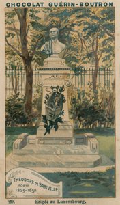 セオドア・ド・バンヴィル、詩人、1823-1891、ルクセンブルクのエリジー 作： French School
