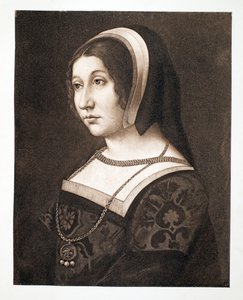 マーガレットチューダー、スコットランドの女王ヘンリー7世の娘、1520年頃、パブ。 1902