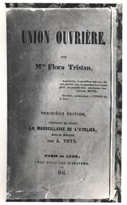 フローラトリスタン（1803-44）によるユニオンウブリエールのタイトルページ、1844年発行