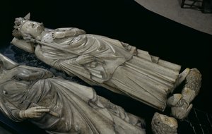 フィリップ4世（1268-1314）の墓 ル・ベル 作： French School