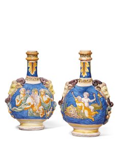 二つのひょうたん、ヌヴェール、c.1680-1700
