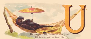 U：怠惰な、島の鳥！怠惰な、役に立たないもの！ 作： French School