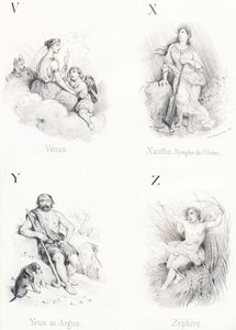 VXYZ：Venus、Xantho、Eyes、Zephire 作： French School