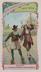 科学の犠牲者：フランスの物理学者、数学者、発明者であるデニスパパン（1647- c 1712）