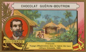 19世紀のフランス人探検家、ビクタージロー 作： French School