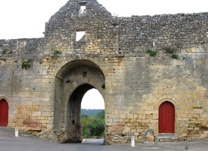 要塞ゲートの眺め 作： French School