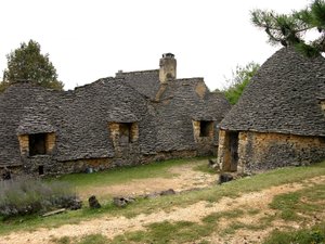 Cabanes de Breuilのビュー 作： French School