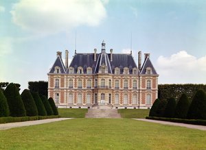 シャトーの眺め 作： French School