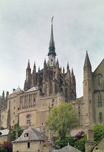 修道院のシボレーの眺め、1450-1521 作： French School