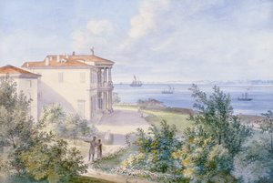 ヴィラムラト、カンポマルツィオトリエステ、1820年 作： French School