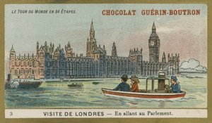 ロンドン訪問-国会議事堂へ向かう途中