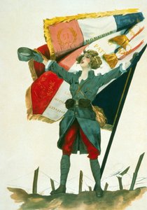 フランス万歳、パブ。 1918年。 作： French School
