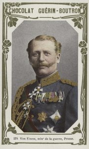 フォン・アイネム、プロイセン戦争大臣（カラー写真） 作： French School
