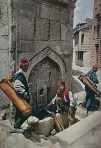 コンスタンティノープルの水路、1895年頃 作： French School