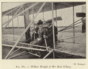 Wilbur Wright et Mme Hart O