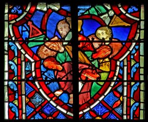 ウィンドウw5サムソンが寺院を倒す裁判官XVI 28 作： French School