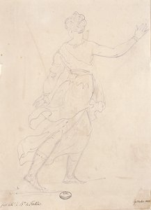 1813年の後ろからの女性