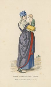 バイヨンヌの女、16世紀 作： French School
