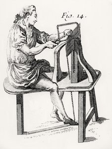 アンドレジェイコブルーボのLArt du Menuisierのパブ。 1769-74 作： French School