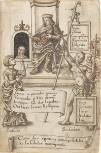 「寝具は必ずたたむ」[fol. 41レクト] 作： French early 16th Century