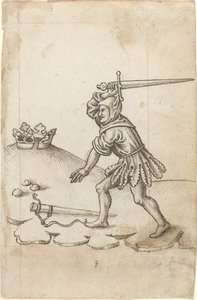 「王冠を壊さないで」[fol. 43直腸] 作： French early 16th Century