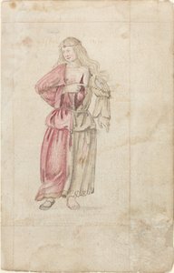 友情の擬人化（アミシティア） [fol. 2レクト] 作： French early 16th Century