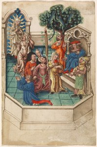 アペレスの中傷[fol。 6ストレート】 作： French early 16th Century