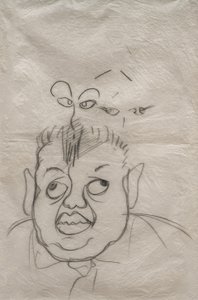 ディエゴ・リベラの肖像 作： フリーダ・カーロ