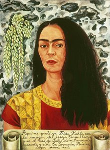 ルーズ・ヘアの自画像；Autorretrato con Pelo Suelto