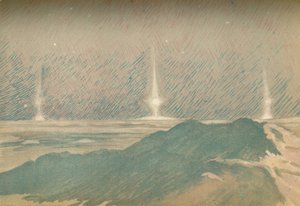 極夜の始まりの月光現象、1893年11月、1893年11月 作： Fridtjof Nansen
