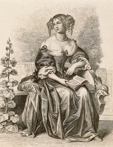 セヴィーニュ夫人の肖像 作： Friedrich (after) Bouterwek