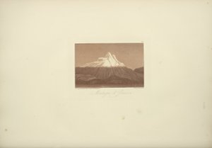 ジュリニッサの山、グメリン作画、ブイ・アーノルド彫刻、アレキサンダー・フォン・フンボルトとアイム・ボンプランの「Vues des Cordillères et Monumens des Peuples Indigènes de l