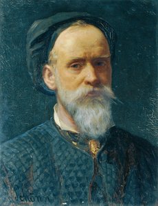 自画像 作： Friedrich Alois Schönn