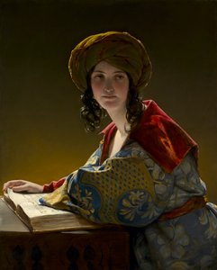 東洋の若い女性」（1838年 作： Friedrich Amerling