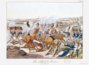 1813年5月20日、バウツェンの戦い 作： Friedrich Campe