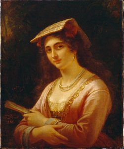 ナポリの女性 作： Friedrich Dürck